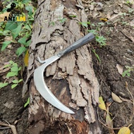 Sabit Gantol Dahan Ranting Pohon Baja Putih Super Tajam - Arit Gantol Dahan Pohon - Alat Sabit Rumpu