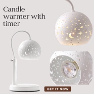 🇸🇬 [SG Local Stock ] Moonlight Candle warmer with 3 timer option [2hr,4hr ,8hr] | Gift Idea [MCW003]