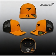 New Era McLaren F1 New Era 9SEVENTY 2025 Lando Norris Driver Cap orange/black/light blue  Side Embro