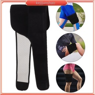 Quad and Hamstring Support Stabilizing Sports Adjustable Thigh Guard Knee Brace Pads Basketball Wrap