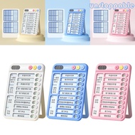 Un* Portable Chores Chart for Kid To Do List Checklist Task Board for Daily Plan