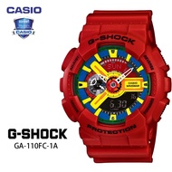 (รับประกัน 1 ปี) Casioนาฬิกาคาสิโอของแท้ G-SHOCK CMGประกันภัย 1 ปีรุ่นGA-110FC-1A าฬิกาผู้ชาย