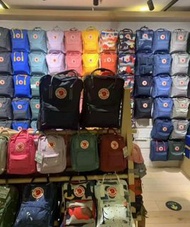🍑香港免運費🔥買一送一Fjallraven Kanken Classic Mini 16L+7L 北極狐經典背囊書包 多色可選 全新正貨男女同款 香港倉庫直發 順豐派送