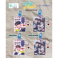 GANTUNGAN KPOP BOYS PLANET BOPEUL ACRYLIC FRAME KEYCHAIN/KEYRING MERCHANDISE BOYSPLANET DECORATED AK