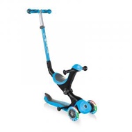GLOBBER - GO•UP Deluxe 3合1發光車輪滑板車 - 豪華版 - 天空藍 (15個月至9歲)