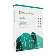 Microsoft M365 Family English (1 year subscription, up to 6 people)