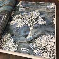 MODERN STYLE Tree Pattern Glitter WALLPAPER OR3