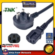 TNK 3 Pin AC C15 Power Cord Cable Wayar Kettle Cord (Sirim Approved) Suitable For Rice Cooker Kettle