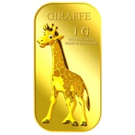 HM9 Puregold 1g Male Giraffe Gold Bar | 999.9 Pure Gold