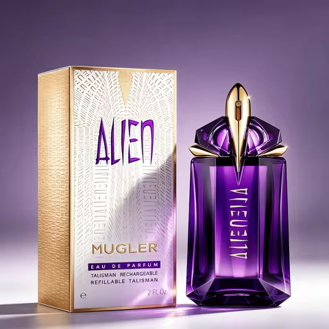 Mugler Alien Extraintense EDP Women’s Perfume, Intense Floral Woody Scent with Tuberose, Jasmine & V