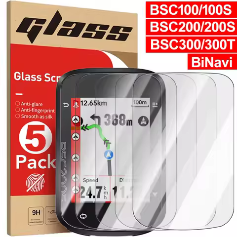 Tempered Glass Screen Protectors for IGPSPORT BSC 300 300T100 100S 200 200S HD Protective Film Cover