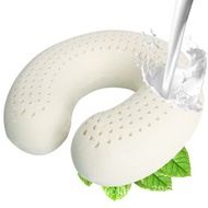 Thailand LatexUType Pillow Latex Nap Protection Neck Pillow AircraftUType Neck Pillow Office ProtectionUType Latex Pillow