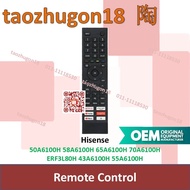 Hisense LED/LCD TV Remote Control [38] 50A6100H 58A6100H 65A6100H 70A6100H ERF3L80H 43A6100H 55A6100