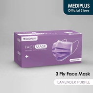 Mediplus 3ply Disposable Colour Face MASK 50pcs Premium quality (Got logo) 现货mediplus口罩
