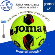 JOMA/GOATY HYBRID BALL/ FUTSAL BALL/ BOLA FUTSAL/ORIGINAL SIZE/READY PUMPED /FREE NET