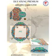 Young Premium Snack Cake Box - Event Food Box 100 Pcs