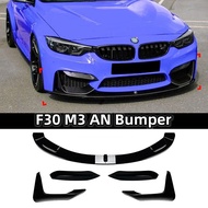 BMW F30 M3 AN Bumper Front Lip Canard M3 Bodykit Accessories