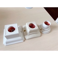 E27 Square Ceiling Lamp Fitting Ceiling Lamp Holder Ceiling Light