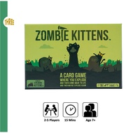 [SG STOCK]Zombie Kittens Card Game by Exploding Kittens Fun Family Card Games Board Game Party Game