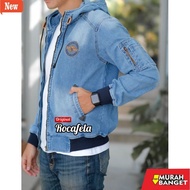 jaket kulit pria garut JAKET JEANS HODIE ROCAFELA HODIE PERMANEN-JAKET JEANS HODIE ROCAFELA ORIGINAL