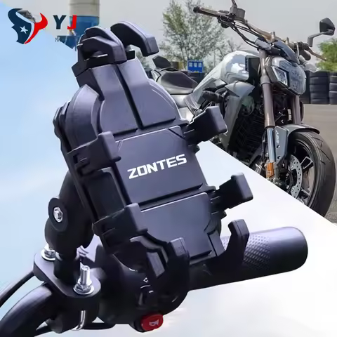 Handlebar Mobile Phone Holder GPS Stand Bracket For ZONTES 703F 250R 250S 310R 350R GK350 350V/VX 35