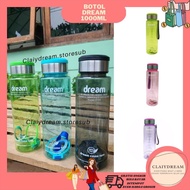 Claiydream Botol Minum Dream My Bottle Dream Infused Water 1 Liter