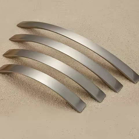 96mm~224mm Cabinet Handles Knobs Aluminum Alloy Door Kitchen Knobs Cabinet Pulls Drawer Furniture Ha