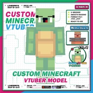VTuber Custom Minecraft | Design + Rigging | VTuber Transmission | Live2D Model | VTuber CharacterJa