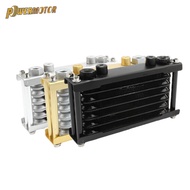 Motorbike Oil Cooler Radiator Engine for Dirt Pit Bike ATV Motorbike Cooler Scooter Go Cart Modified