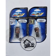 FAITO Piston Pin Plus Bearing Upper Bamboo Bearing Pin RX KING RXK Pin 16 / Force 1, F1Z, F1ZR Pin 1