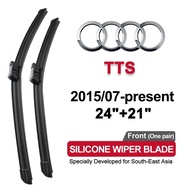 silicone car wiper for Audi TTS 2015-present(FV3/FV/MK3)2025 2024 2023 2022 front Windshield Wiper B