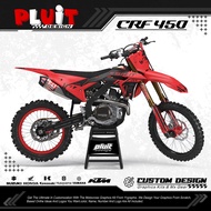 Decal CRF 450 hrv Terbaru Full Body Decal CRF 450 HRV Full Body Keren Stiker CRF 450 Full Body