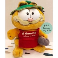 美國二手🇺🇸 10吋 1981年 Garfield 精靈帽 加菲貓 古董玩具 玩偶 娃娃 絕版玩具