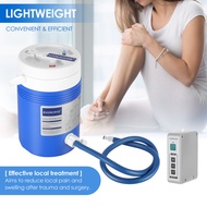 Mirror-Life Cold Therapy Machine System With Large Knee Pad, Adjustable Ergonomic Wrap Pad And Coole