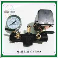 Pressure Switch Air Cock Set Air Compressor 1/2hp - 2hp