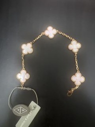 Van Cleef & Arpels 梵克雅寶 五花手鏈 粉貝母