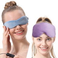 Aroma Season Heated Eye Mask for Dry Eyes, Warm Eye Compress with Flaxseed, Moist Heat Therapy for D