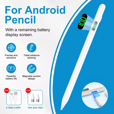 Universal Actiive Stylus Pen For Android IOS iPad 9th 10th MINI 6 7 Tablet Touch Pencil Drawing For 