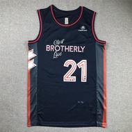 76Ers 21 Dark Blue City Embiid Basketball Jerseys