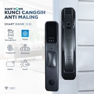 TaffHOME Smart Door Lock Fingerprint 3D Face Recognition Card Eques - YS-3D