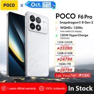 POCO F6 Pro Smartphone Snapdragon® 8 Gen 2 Global Version 50MP Camera 5000mAh Battery 12GB+256GB/12G