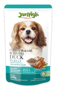 CatHoliday เจอร์ไฮ อาหารสุนัขแบบเปียกในน้ำเกรวี่ JerHigh dog pouch อาหารสุนัข อาหารสุนัขแบบซอง