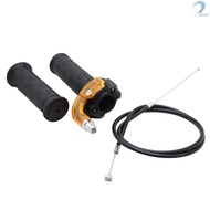 7/8'' 22mm Twist Throttle Accelerator Grip and 39''cable for 47cc 49cc 2-stroke 4 Wheeler Quad Trail