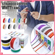 {BIG}  Product Name: 22 Gauge (22 AWG) Stranded Wire 03 cubic meters 5 colors