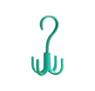 GANTUNGAN 4 KAIT SERBAGUNA / GANTUNGAN LEMARI PUTAR 360 DERAJAT / HANGER PAKAIAN SEPATU TAS 4 KAIT