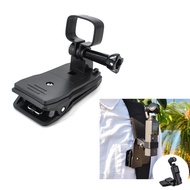 For DJI Osmo Pocket 1 2 Camera 360 Degree Rotary Backpack Clip Accessories for For DJI Osmo Pocket 2