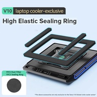 ตัวกรองฝุ่น Llano และกระดาษเตือนความจำสำหรับที่ระบายความร้อนแล็ปทอป RGB V10พัดลมเทอร์โบ