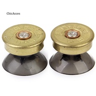 ChicAcces 2 x Thumbsticks Metal Buttons Set for PlayStation 4 PS4/Xbox One Controller