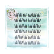 Glue Free Manga Lashes, Fox Eye Lower Cluster Lashes