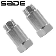 2Pcs M18x1.5 Oxygen Sensor Lambda O2 Extension Extender Spacer Adapter Exhaust Steel Oxygen Sensor S